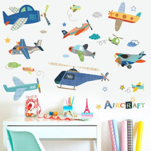 Load image into Gallery viewer, Cartoon Airplanes - Artrostic