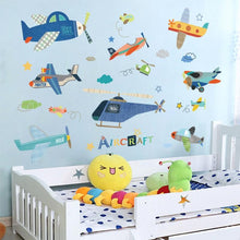 Load image into Gallery viewer, Cartoon Airplanes - Artrostic