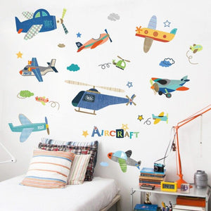 Cartoon Airplanes - Artrostic