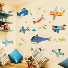 Load image into Gallery viewer, Cartoon Airplanes - Artrostic