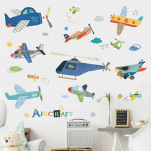 Load image into Gallery viewer, Cartoon Airplanes - Artrostic