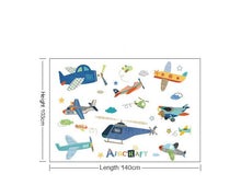 Load image into Gallery viewer, Cartoon Airplanes - Artrostic
