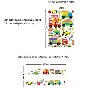 Cartoon Cars Trucks - Artrostic