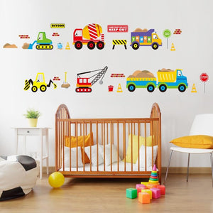 Cartoon Cars Trucks - Artrostic