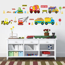 Load image into Gallery viewer, Cartoon Cars Trucks - Artrostic