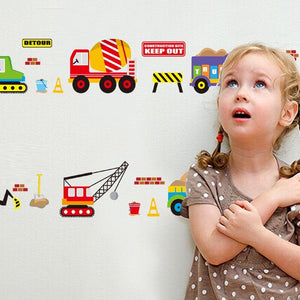 Cartoon Cars Trucks - Artrostic