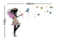 Load image into Gallery viewer, Fairy Girl with Bird and Butterflies - Artrostic
