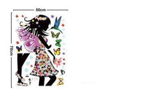 Load image into Gallery viewer, Fairy Girl with Bird and Butterflies - Artrostic
