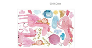 Pink Princess Unicorn - Artrostic