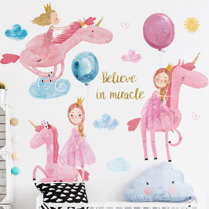 Pink Princess Unicorn - Artrostic