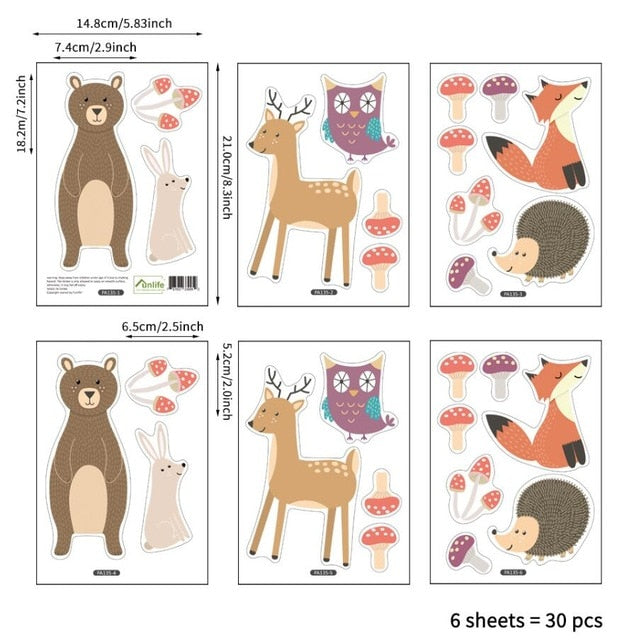 Cute Animals and Trees