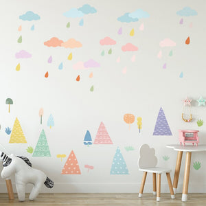 Cloud Raindrop Trees