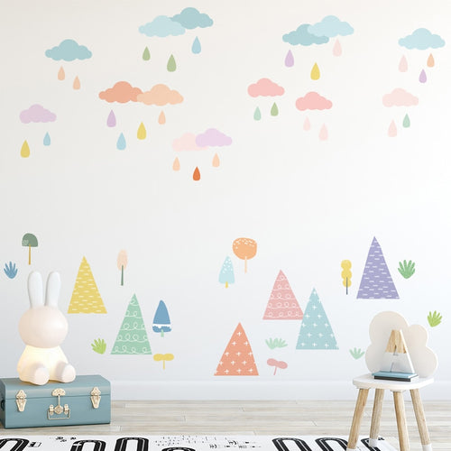 Cloud Raindrop Trees