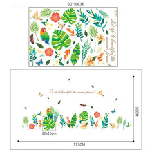 Load image into Gallery viewer, Parrot and Green Leaves