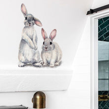 Load image into Gallery viewer, Two Cute Rabbits