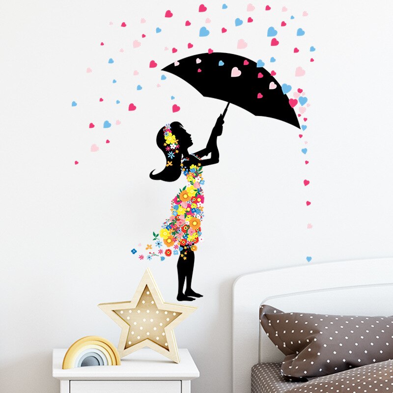 Umbrella Flowers Girl II