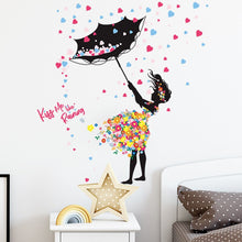 Load image into Gallery viewer, Umbrella Flowers Girl