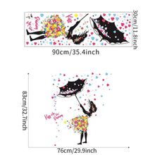 Load image into Gallery viewer, Umbrella Flowers Girl