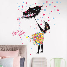 Load image into Gallery viewer, Umbrella Flowers Girl