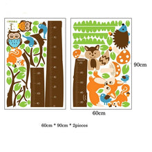 Load image into Gallery viewer, Squirrel and Friends Height Scale Tree - Artrostic