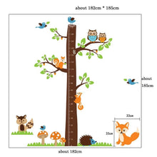 Load image into Gallery viewer, Squirrel and Friends Height Scale Tree - Artrostic